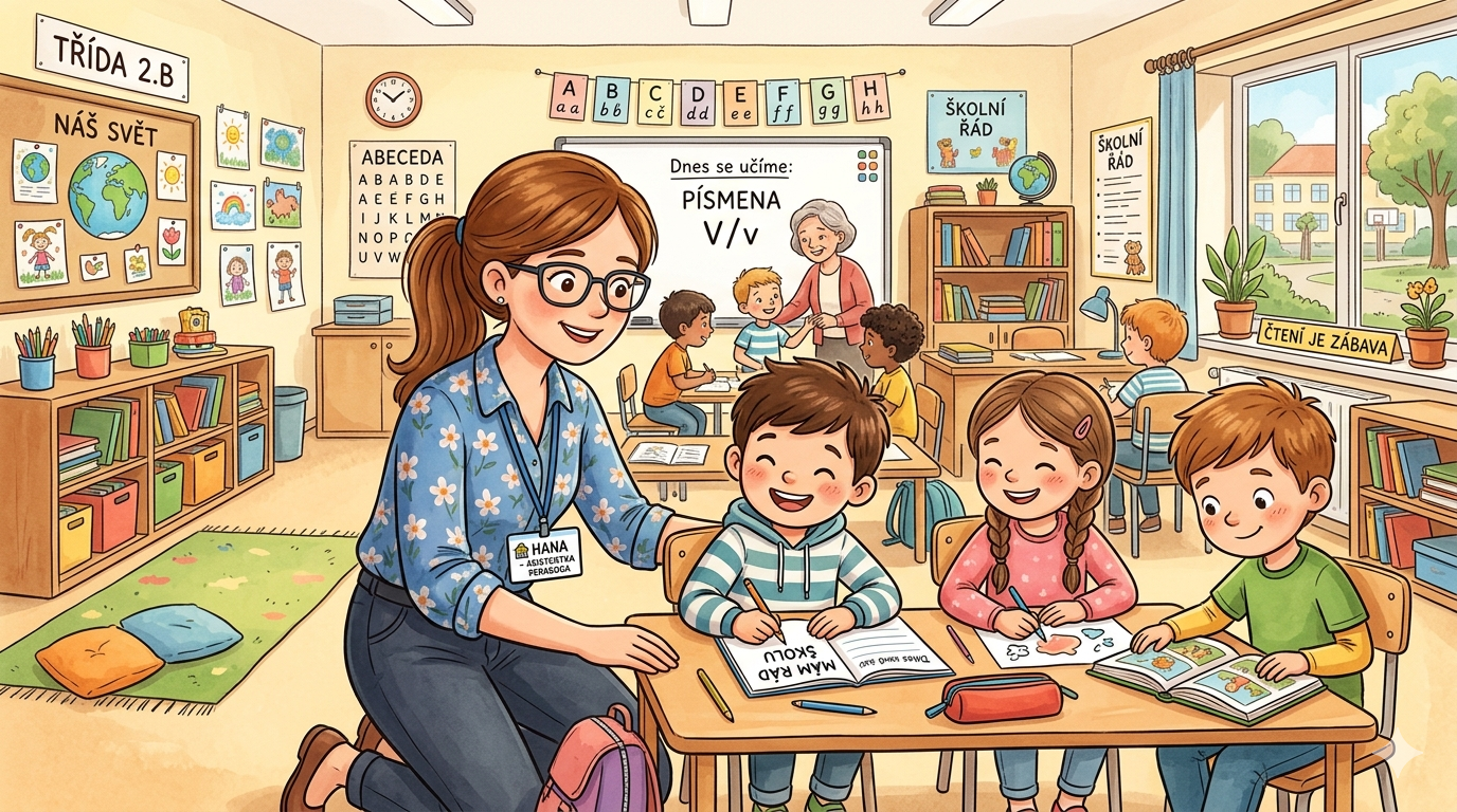 Do našeho týmu hledáme asistenty pedagoga