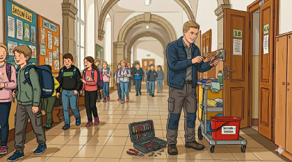 Hledáme do týmu nového školníka