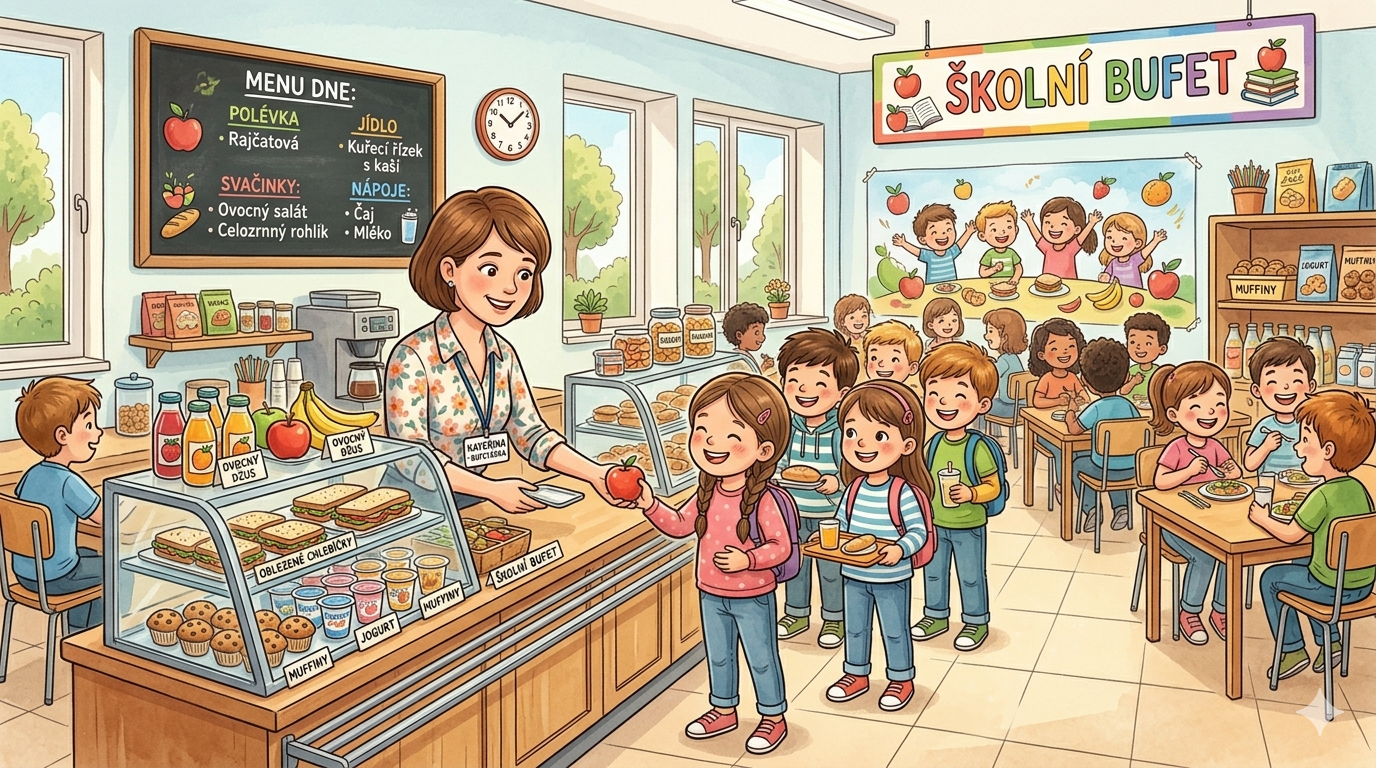 Nabízíme pronájem školního bufetu