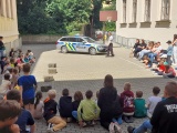 Dopoledne s Policií ČR strávili třeťáci a byli nadšení