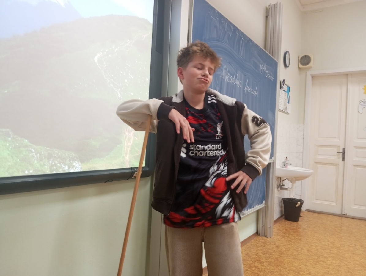 Angličtina trochu jinak: žáci v roli moderátorů počasí