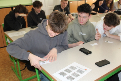 Hodina moderní chemie v 9. ročníku