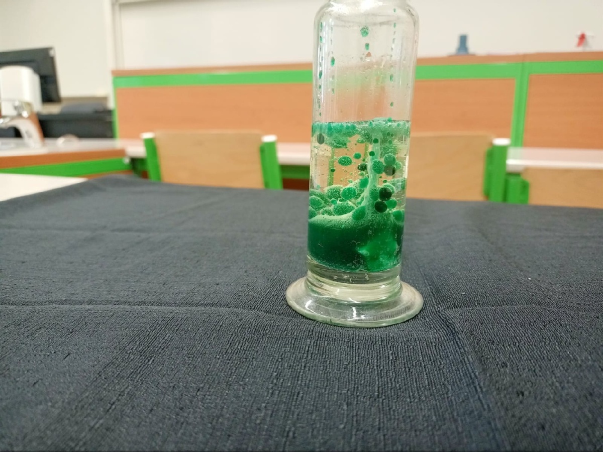 Osmáci z béčka si vyzkoušeli laboratorní pokusy i roli fotografů