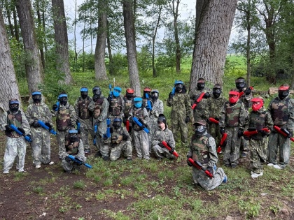 Paintball v Hlízově: Akce, barvy a týmový duch!