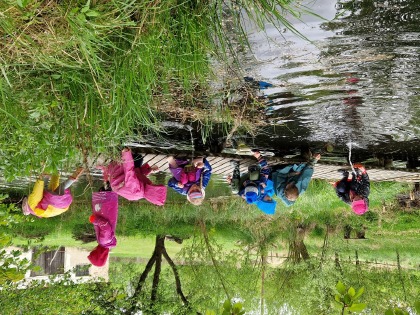 V minulém roce jsme byli zapojeni do celorepublikové výzvy Učíme  se venku