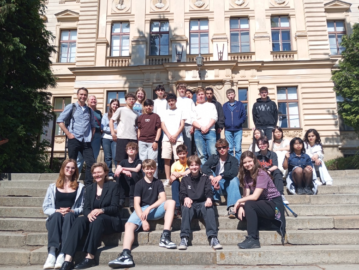 Návštěva studentů z partnerské školy v Arnhemu