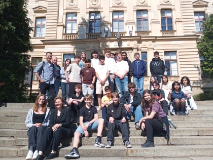 Návštěva studentů z partnerské školy v Arnhemu