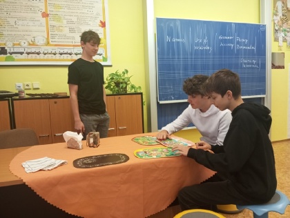 Projektové vyučování angličtiny v  9. ročníku